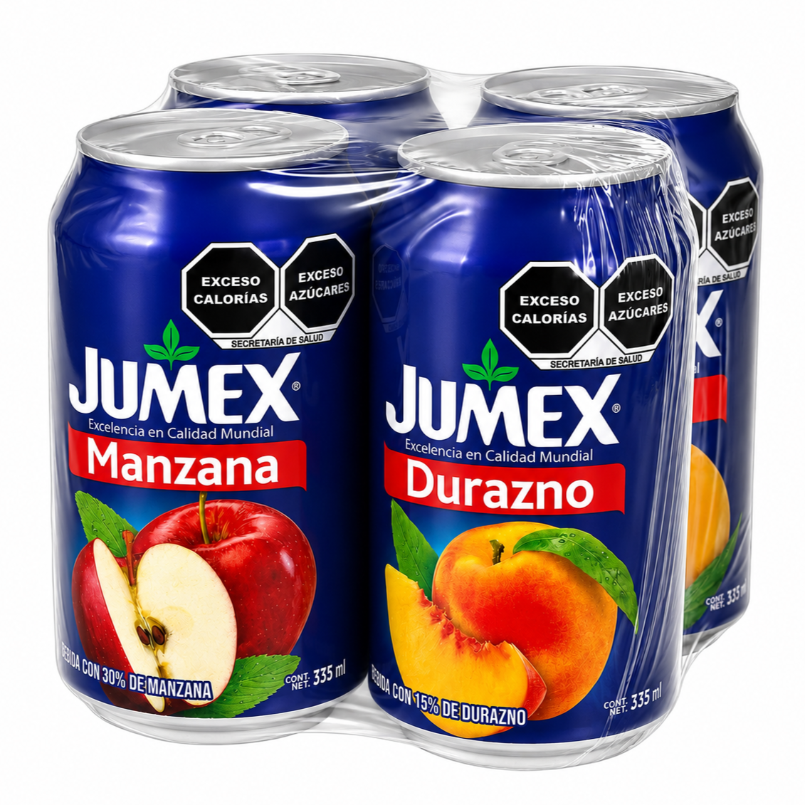 Paquete Jumex Lata Varios Sabores 335ml × 4 pzs