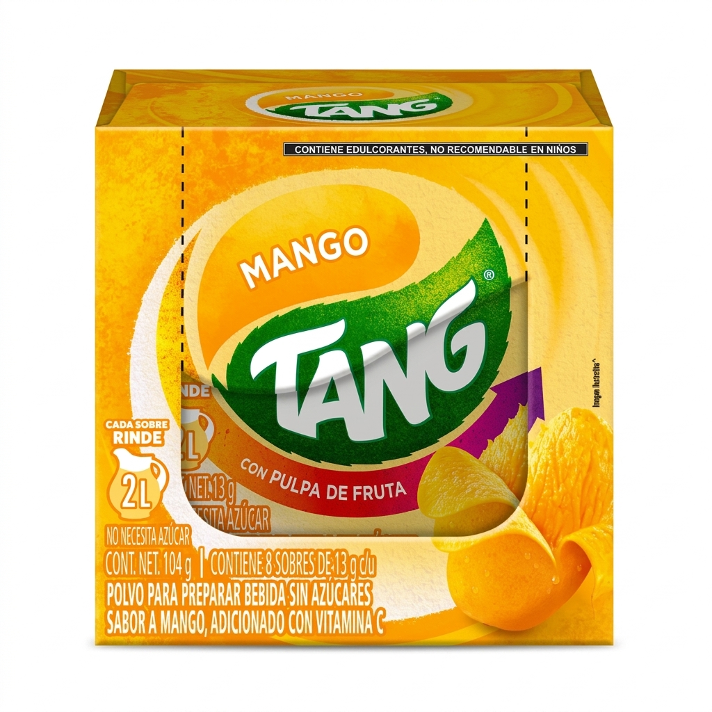 Tang Sabor Mango 13g × 8 pzs