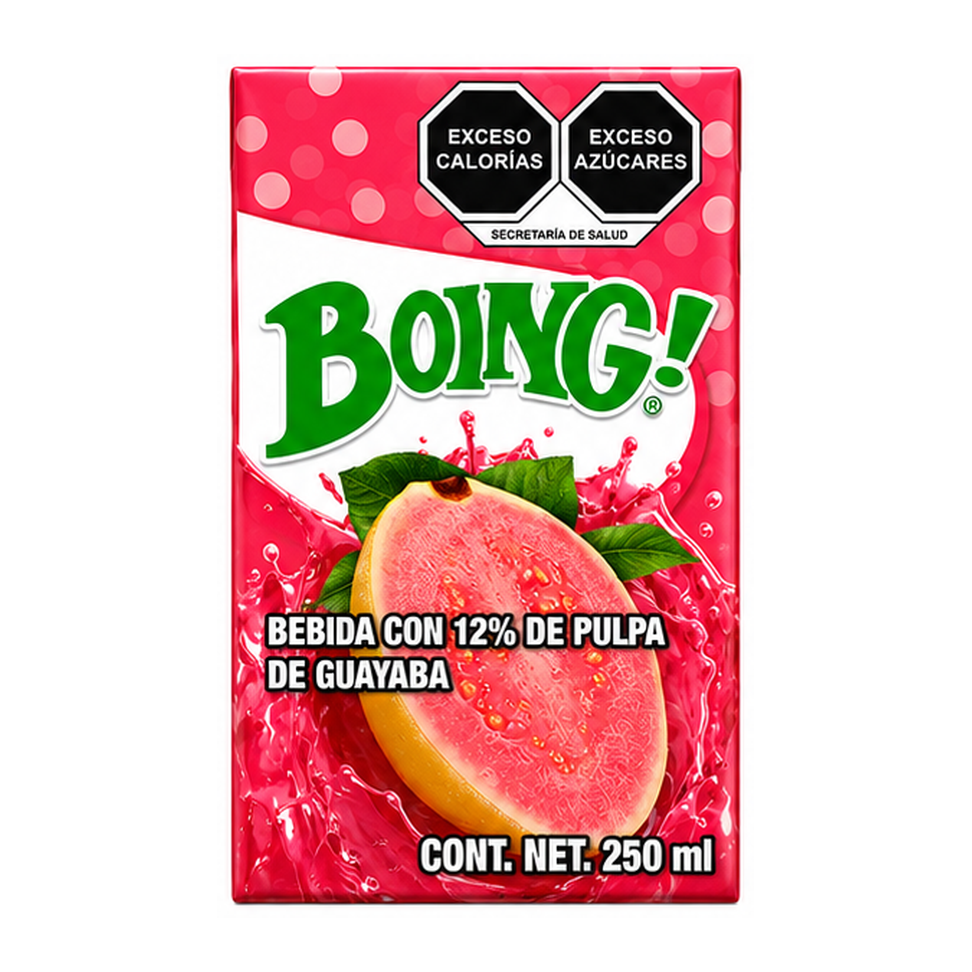 Bebida Boing con Pulpa de Guayaba 250ml