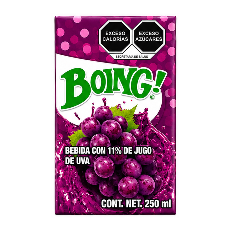 Bebida Boing con Jugo de Uva 250ml