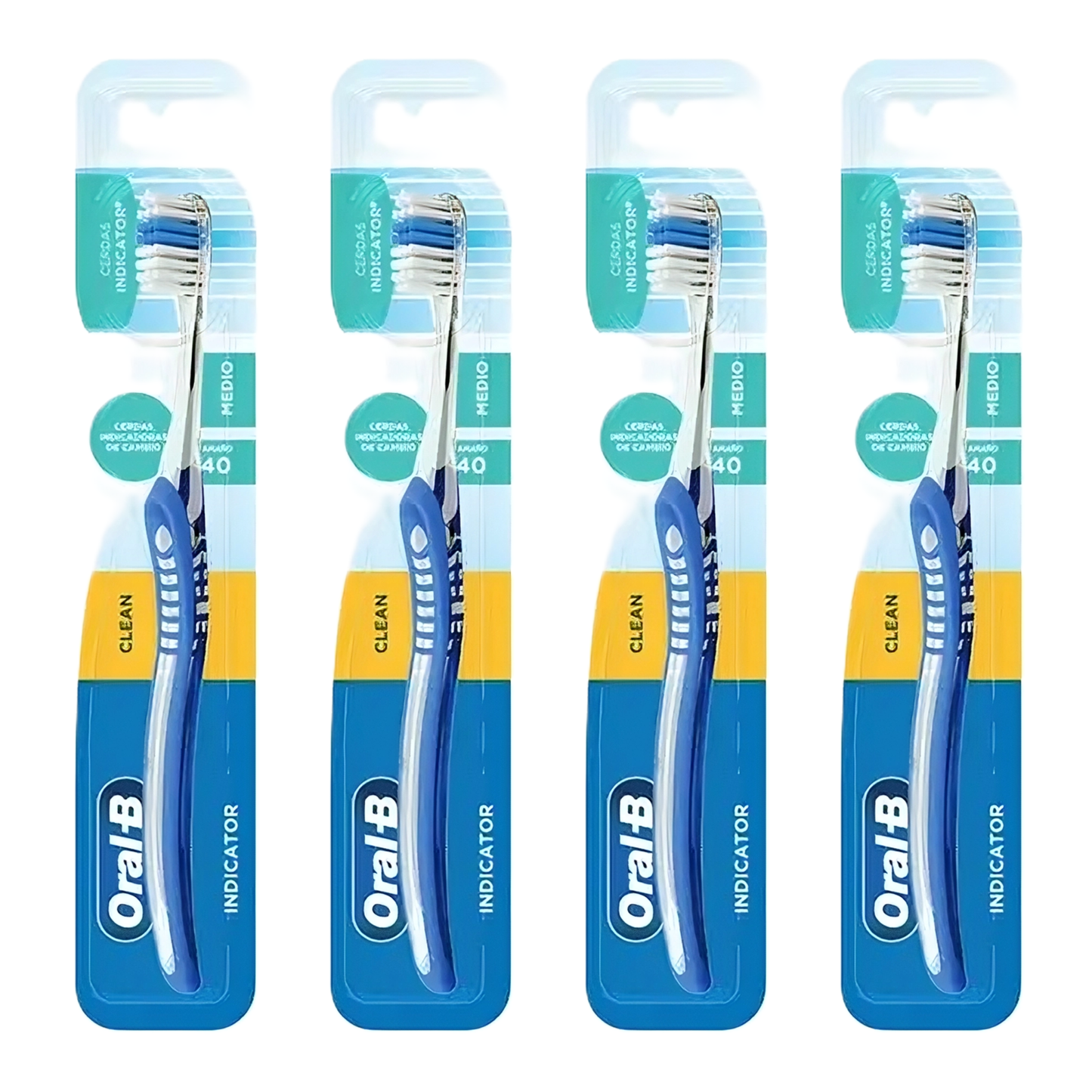 Cepillo Dental Oral-B Indicator 4 pzs
