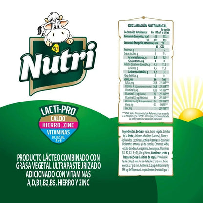 Media Caja Nutri Clásica 1L × 6 pzs
