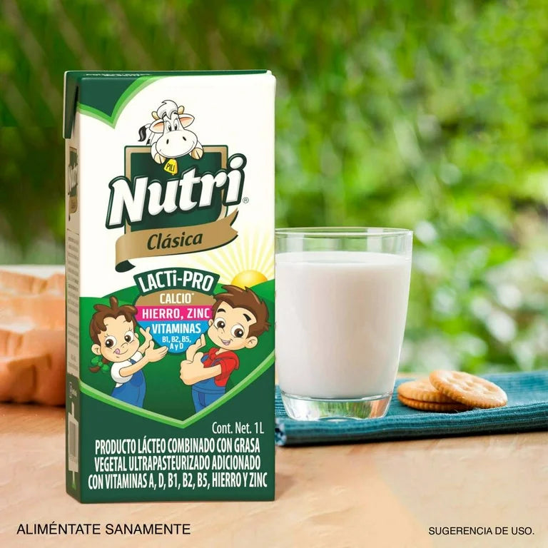 Media Caja Nutri Clásica 1L × 6 pzs