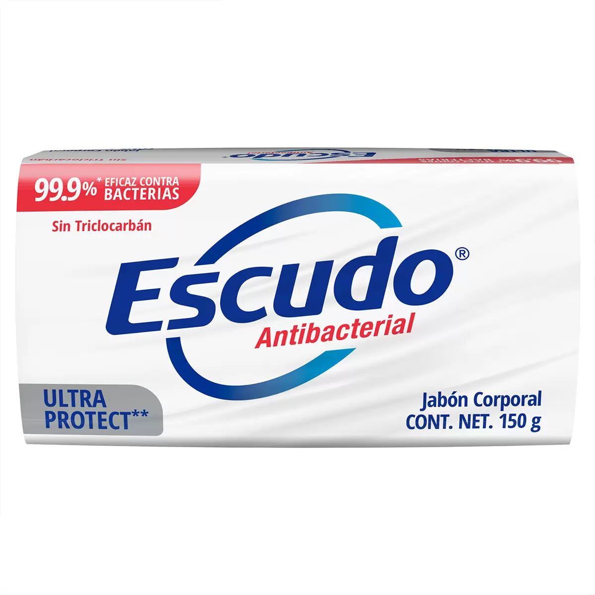 Jabón Escudo Azul Paquete 135g x 12 pzs