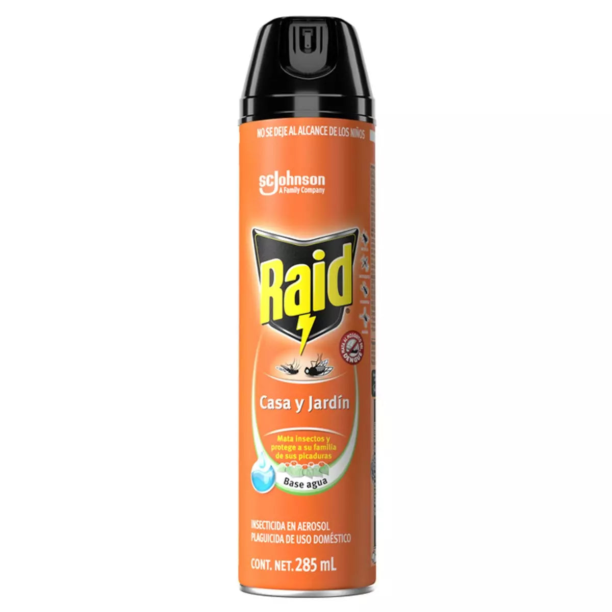 Insecticida Raid Casa Y Jardín 285ml