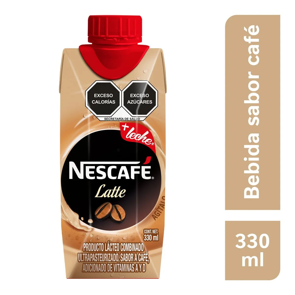 Bebida Nescafé Latte 330ml × 6 pzs