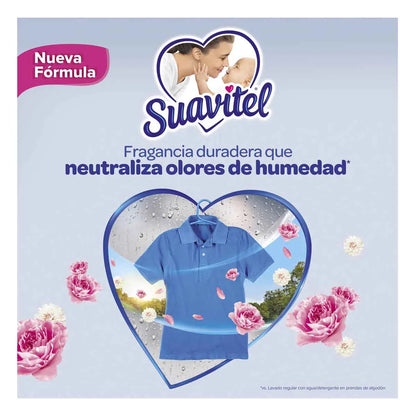 Suavizante de Telas Suavitel Cuidado Superior Fresco Aroma Sol 450ml