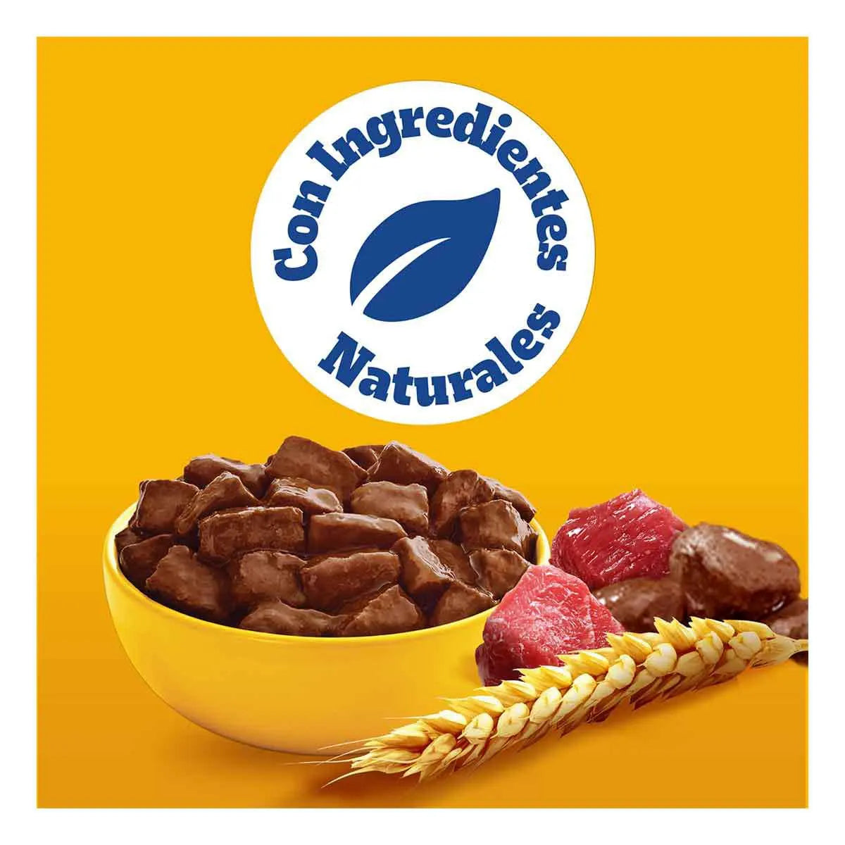 Sobres Pedigree para Perros Adulto Cordero en Filetes 100g × 12 pzs