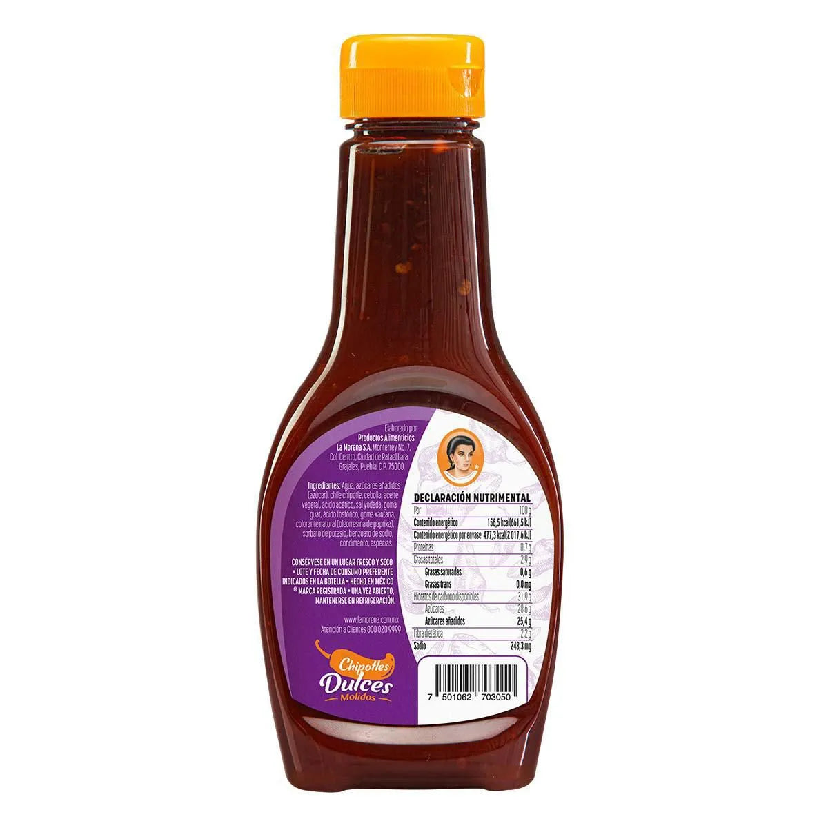 Chipotles Dulces Molidos La Morena 305g