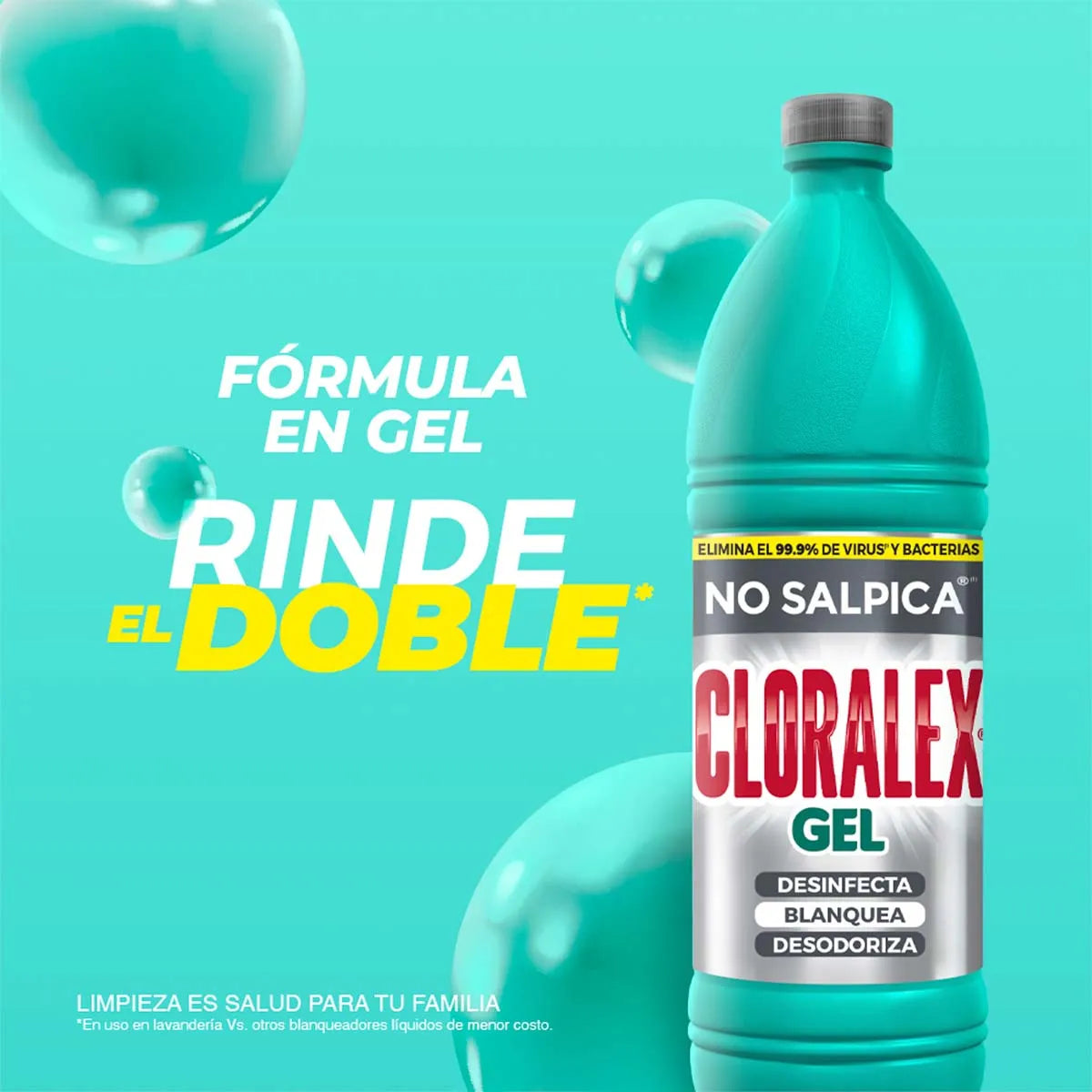 Blanqueador Gel Cloralex El Rendidor 500ml