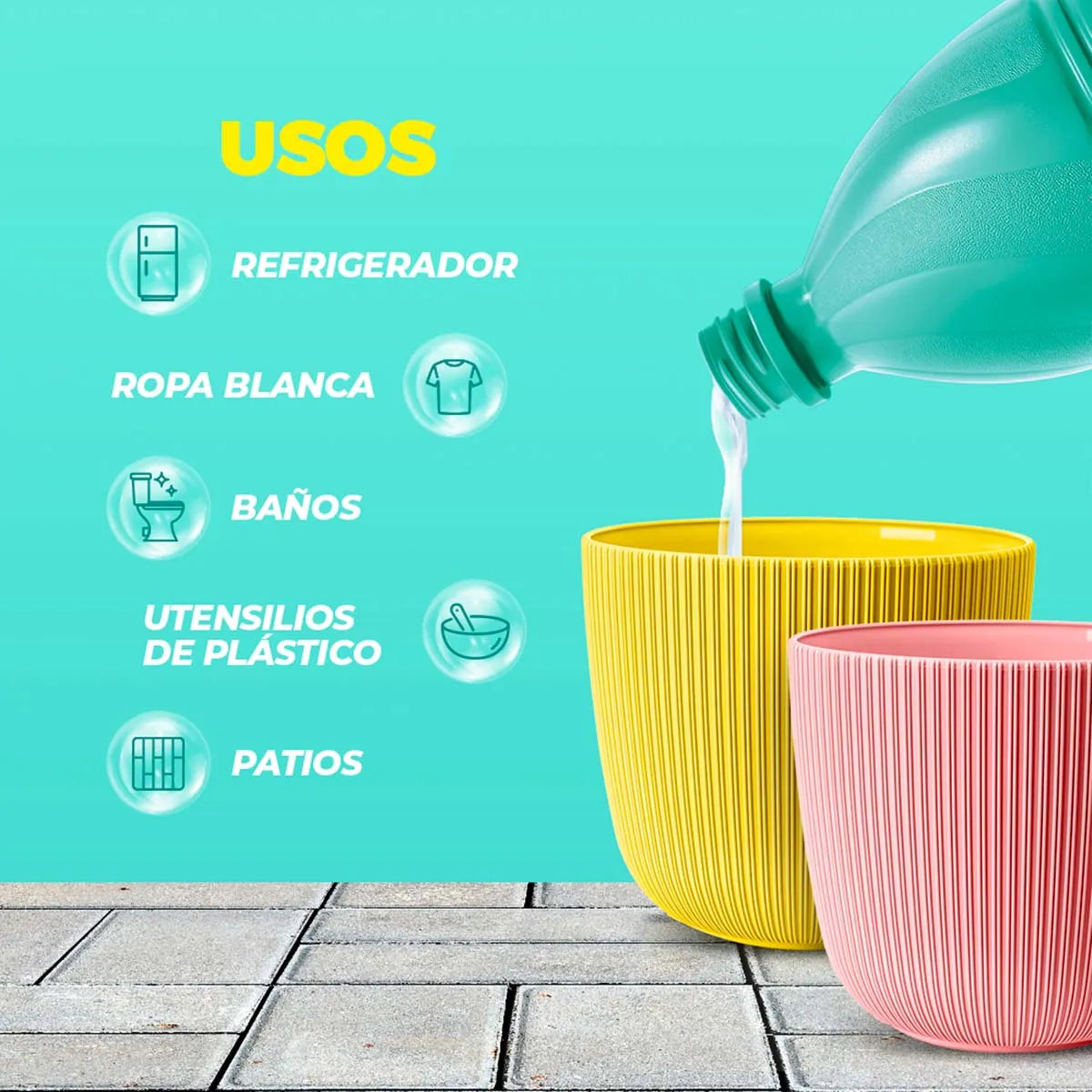 Blanqueador Gel Cloralex El Rendidor 950ml