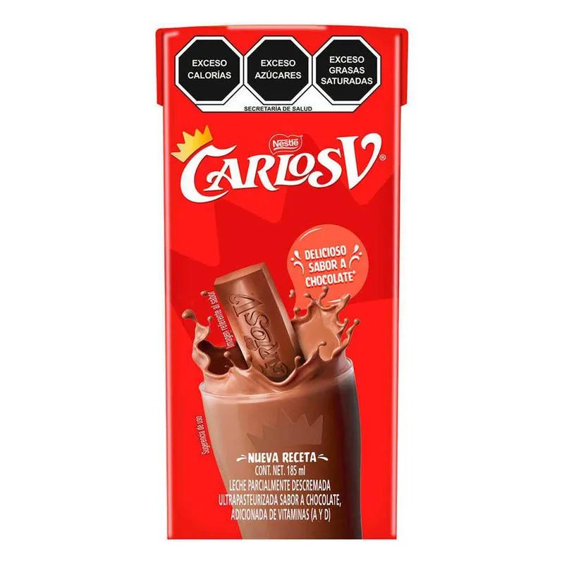 Leche Carlos V Sabor Chocolate 185ml