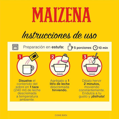 Atole Maizena Sabor Fresa 47g