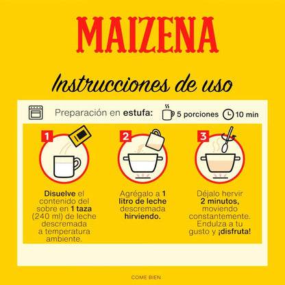 Atole Maizena Sabor Vainilla 47g