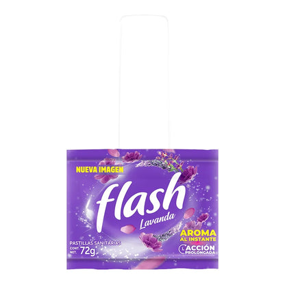 Pastilla Sanitaria Flash Lavanda 6 pzs