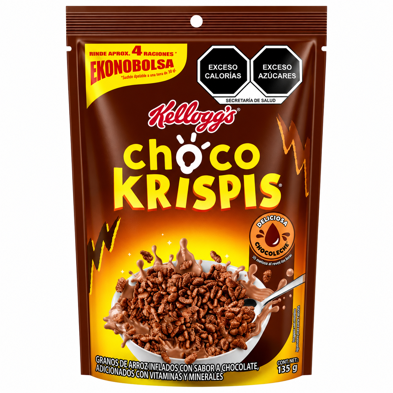 Cereal Choco Krispis Kelloggs Bolsa 135g