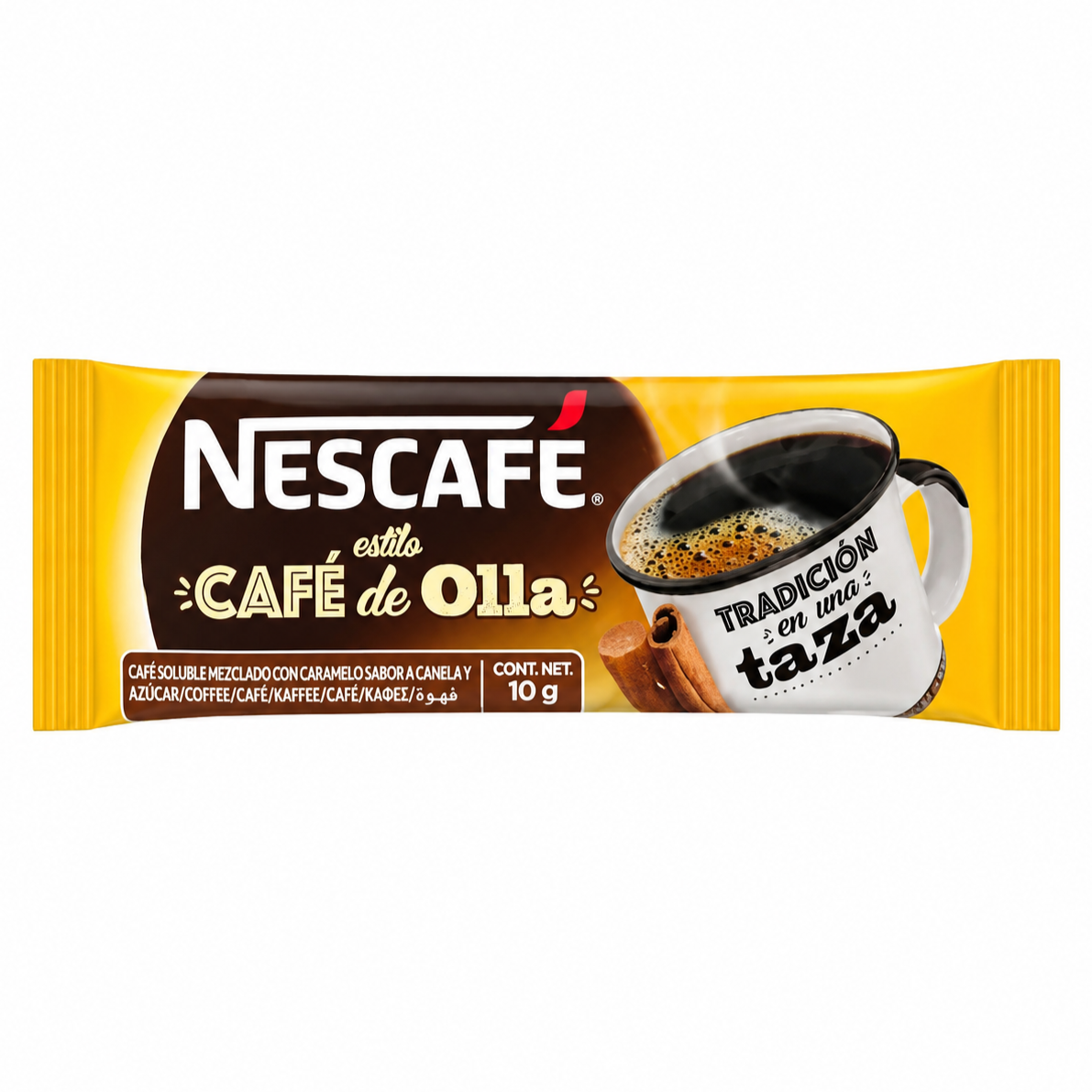 Nescafé Estilo Café de Olla Sobres Paquete 10g