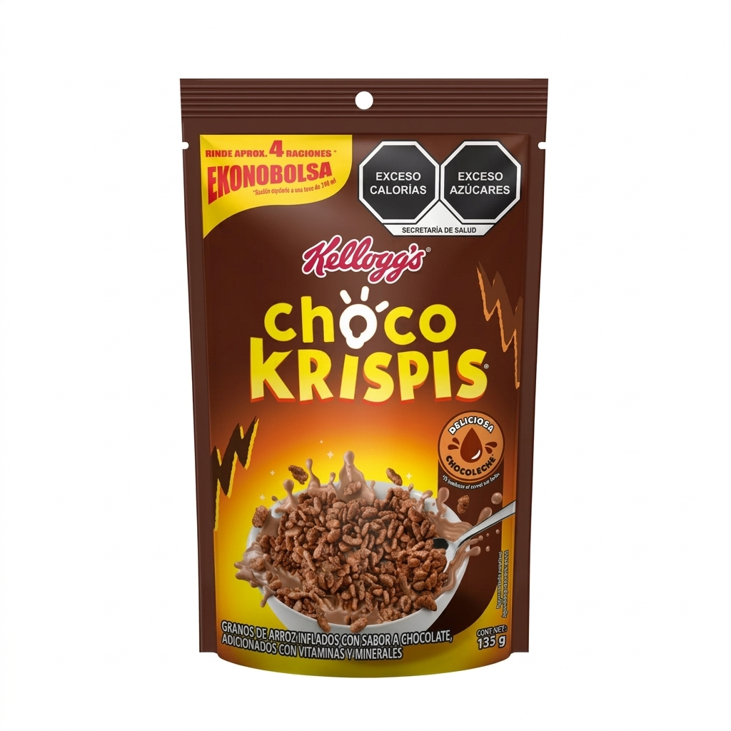 Cereal Choco Krispis Kelloggs Bolsa 135g