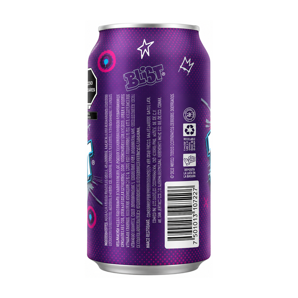 Bebida Blist Grape Thunder 335ml
