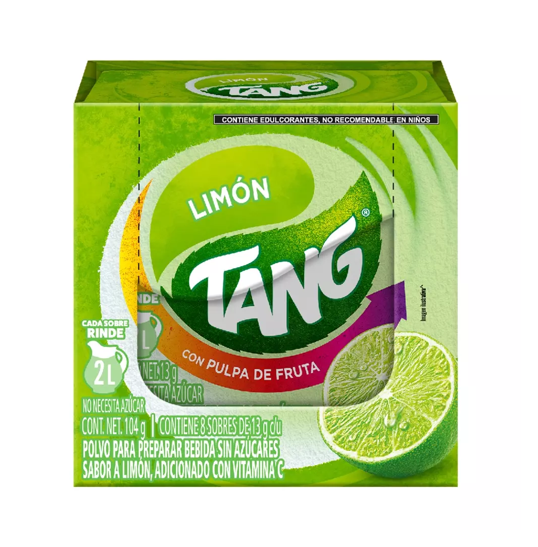 Tang Sabor Limón 13g × 8 pzs