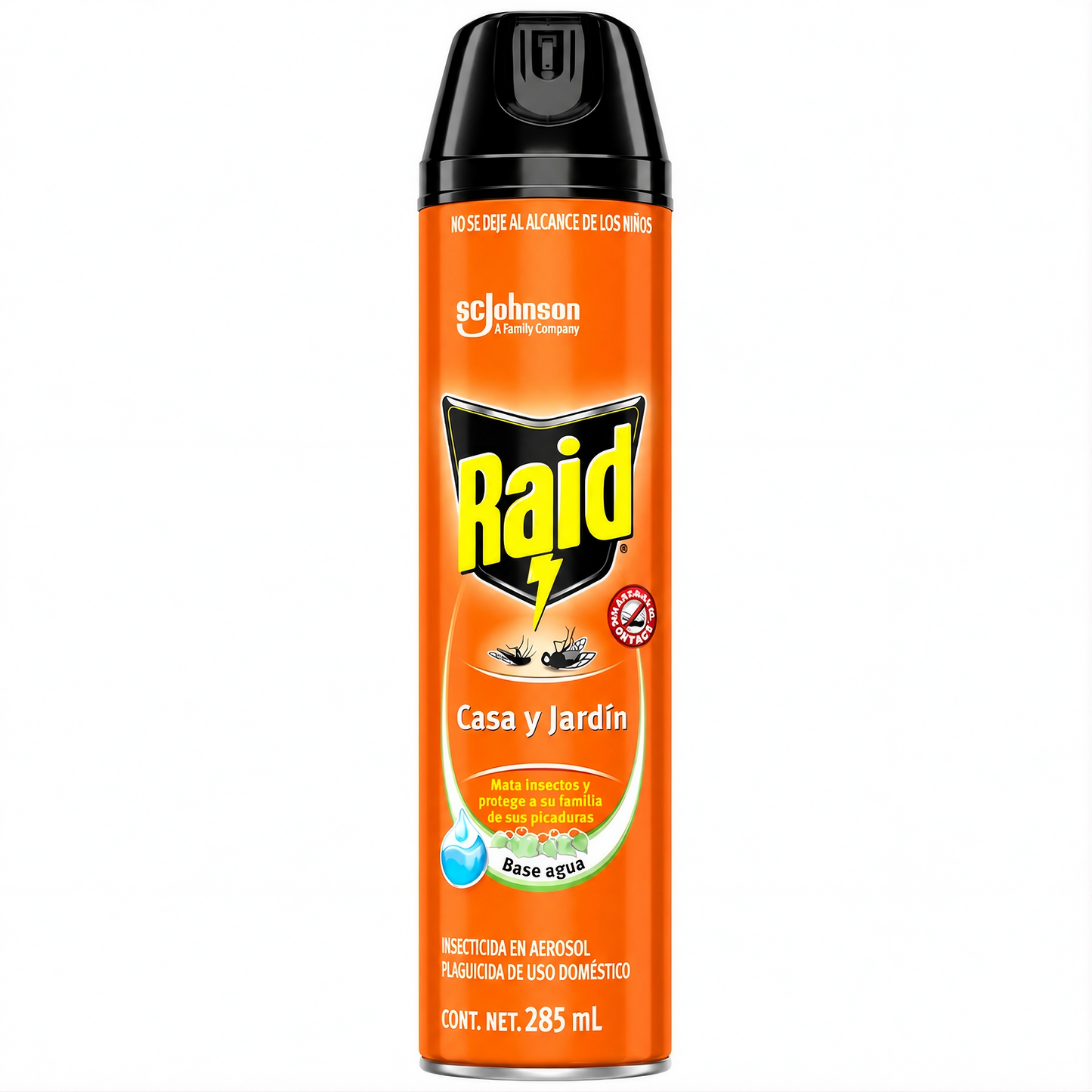 Insecticida Raid Casa Y Jardín 285ml